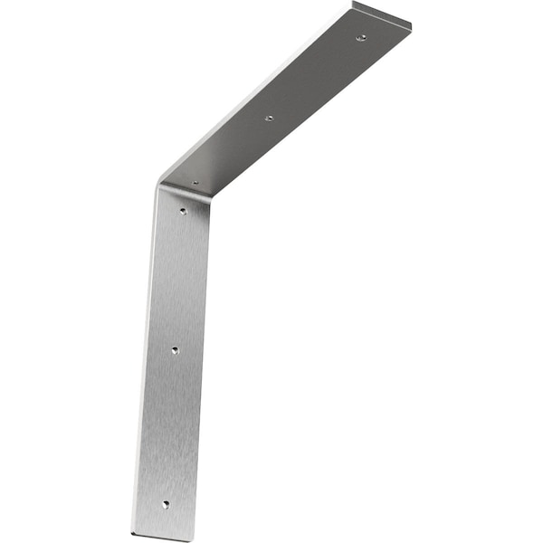 Ekena Millwork Hamilton Steel Bracket, Stainless Steel 2"W x 12"D x 12"H BKTM02X12X12HASS - main